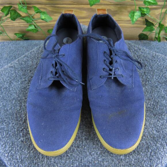 Clae Men's Ellington Sneaker Blue Textile Size 12 Medium Gently Used 2025 - Picture 2 of 6